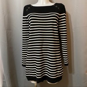 White House Black Market Striped Sweater